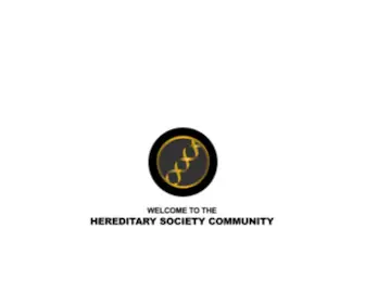 Hereditary.us(The Hereditary Society Community) Screenshot