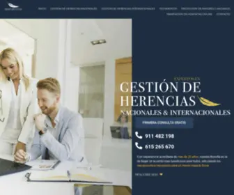 Hereditatem.es(Abogados Especializados en Herencias y Testamentos) Screenshot