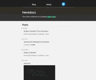 Heredocs.com(Heredocs) Screenshot