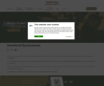 Hereford-Racecourse.co.uk(Hereford Racecourse) Screenshot