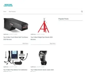 Herefordlighthouse.org(This website) Screenshot