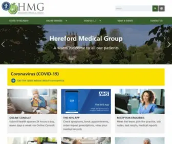 Herefordmedicalgroup.co.uk(Hereford Medical Group) Screenshot