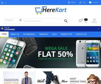Herekart.com(Home) Screenshot