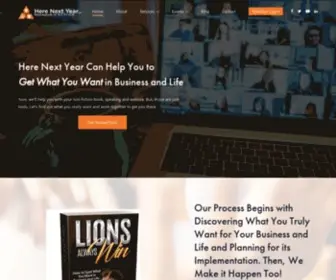 Herenextyear.com(Here Next Year Writing) Screenshot