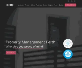 Hereproperty.com.au(HERE Property) Screenshot