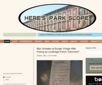 Heresparkslope.com(Park Slope Moving & Storage) Screenshot