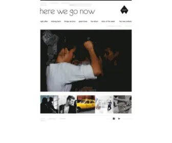 Herewegonow.com(A platform for visual storytelling) Screenshot