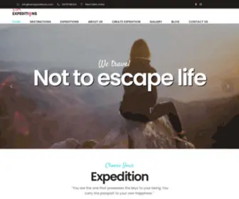 Herexpeditions.com(He ultimate experience of luxurious and safe trips for solo women travelers and women in small groups) Screenshot