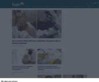 Herfamily.ie(A website for Irish parents) Screenshot
