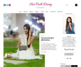 Herfashdiary.com(Her Fash Diary) Screenshot