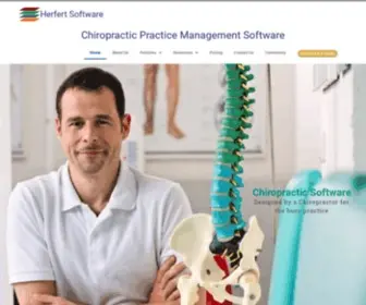 Herfertsoftware.com(Herfert Chiropractic Software) Screenshot