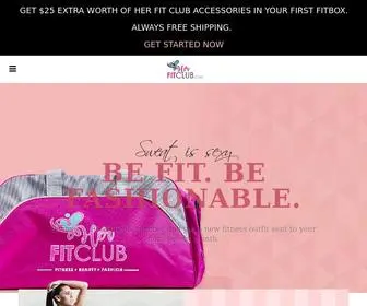 Herfitclub.com(Her Fit Club) Screenshot