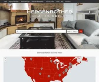 Herggroup.com(Hergenrother Realty Group) Screenshot