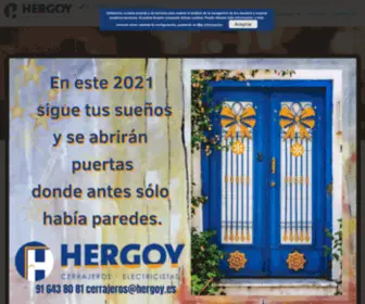 Hergoy.es(Especialistas en Puertas cortafuegos en Madrid) Screenshot