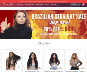 Herhaircompany.com(Her Hair Company) Screenshot