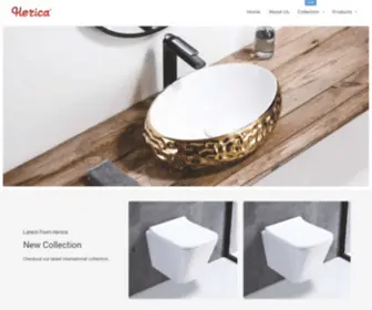 Hericaceramic.com(Magnifico Bathrooms) Screenshot