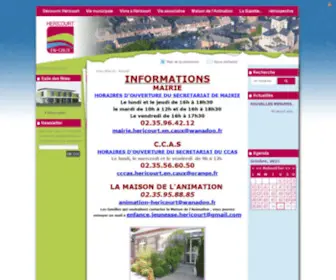 Hericourt-EN-Caux.fr(Appels d'offres) Screenshot