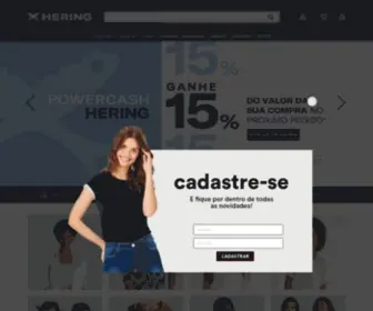Hering.com.br(Roupas Femininas) Screenshot
