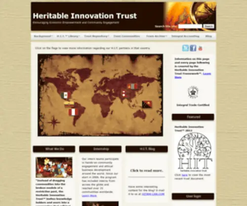 Heritableinnovationtrust.org(Heritable Innovation Trust) Screenshot