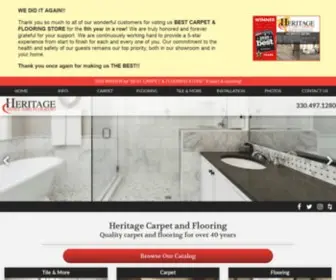 Heritage-Carpet.com(Heritage Carpet) Screenshot