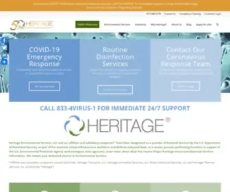 Heritage-Enviro.com(Heritage Environmental Services) Screenshot