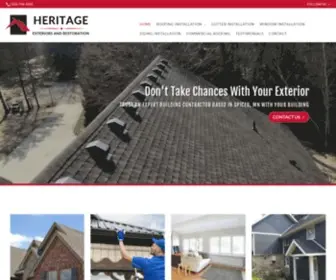 Heritage-Exteriors.com(Heritage Exteriors) Screenshot