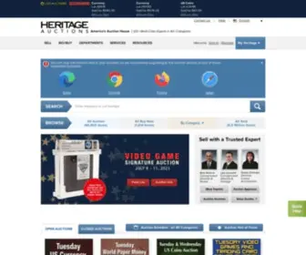 Heritage.me(Heritage Auctions) Screenshot