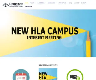 Heritageacademy-NC.org(Heritageacademy NC) Screenshot