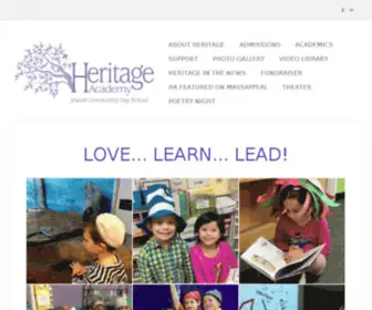 Heritageacademy.org(Heritage Academy) Screenshot