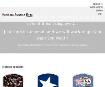 Heritageamericagiftstore.com Screenshot