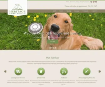 Heritageanimalhospital.com(Animal Hospital) Screenshot