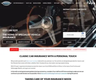 Heritagecarinsurance.co.uk(Classic Car Insurance) Screenshot