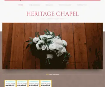 Heritagechapel.net(Heritage chapel) Screenshot