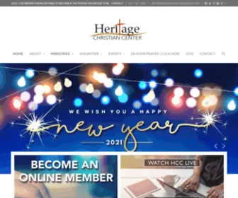 Heritagechristiancenter.com(Heritage Christian Center) Screenshot