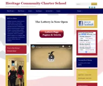 Heritagecommunitycharter.com(Heritage community charter school) Screenshot