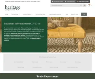 Heritagecomponents.com(Heritage Components) Screenshot