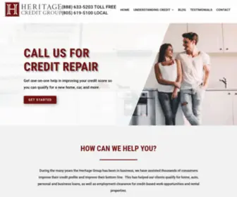 Heritagecreditgroup.com(Heritage Credit Group) Screenshot