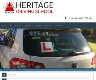 Heritagedrivingschools.com(Your Trusted Driving School) Screenshot