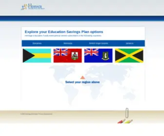 Heritageesp.com(Heritage Education Funds International) Screenshot