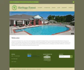 Heritageforestapts.com(Heritage Forest) Screenshot