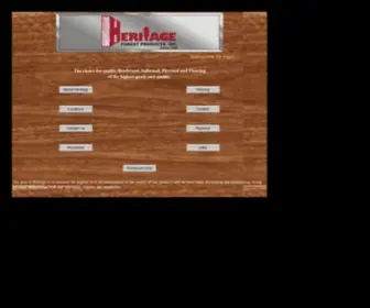 Heritageforestproducts.com(Heritageforestproducts) Screenshot