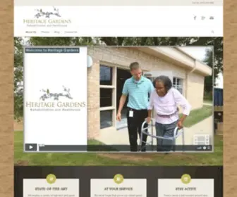 Heritagegardensrehab.com(Nursing Home) Screenshot