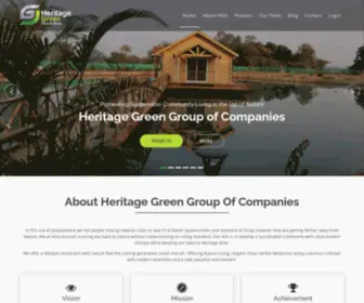 Heritagegreengroup.com(Heritage Green) Screenshot