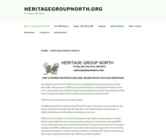Heritagegroupnorth.org(Heritage Group North) Screenshot