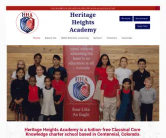 Heritageha.org(Heritage Heights Academy) Screenshot