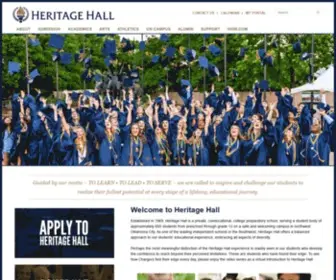 Heritagehall.com(Heritage Hall) Screenshot