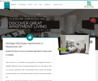 Heritagehillestatescincinnati.com(Apartments in Mariemont) Screenshot