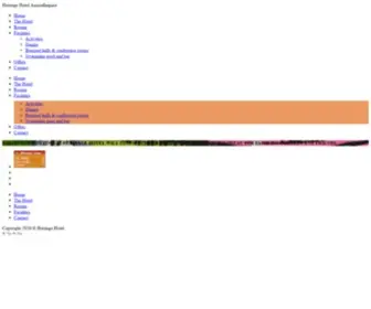 Heritagehotel.lk(Heritage Hotel Anuradhapura) Screenshot