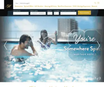 Heritagehotels.co.nz(New Zealand Hotels & Services Apartments) Screenshot