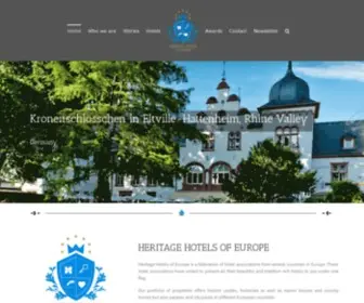 Heritagehotelsofeurope.com(Heritage Hotels of Europe) Screenshot